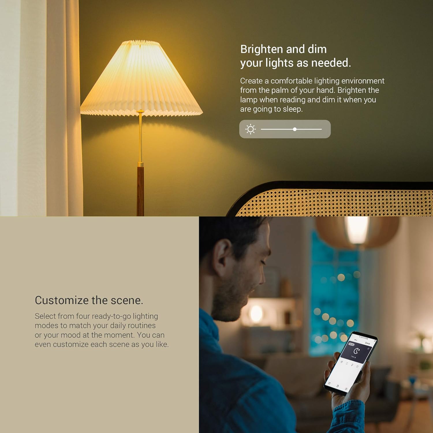 Ezviz LB1 Clear Smart Dimmable LED Bulb, E27 Fitting, WiFi 2.4GHz, No Hub Required - Image 3