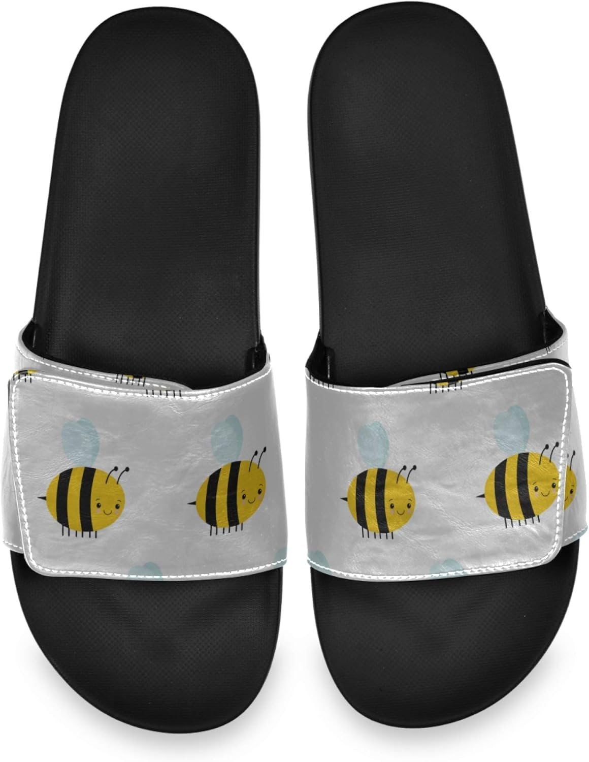 double strap slides men