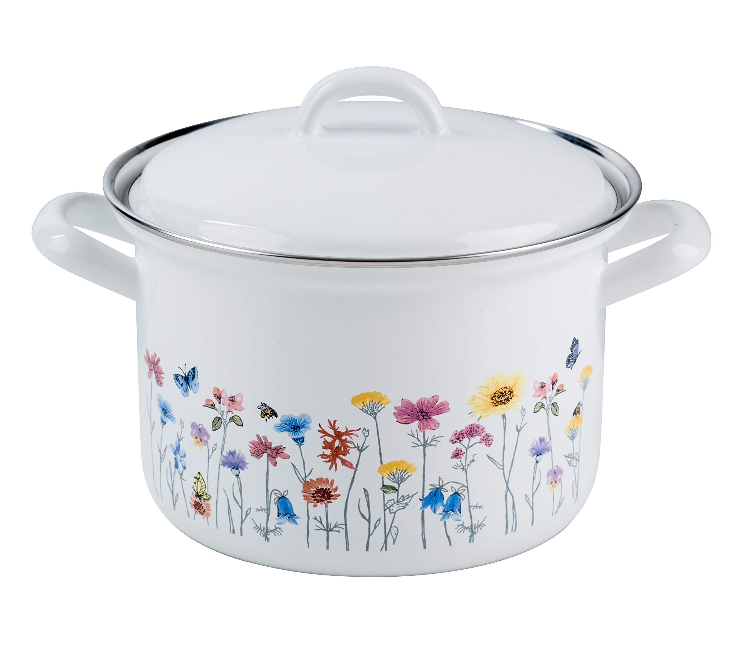 Riess M.D. Stewing Pot, 1.5 L, Floral Design