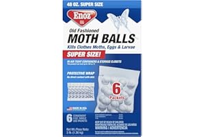 GENERIC Made in The USA Old Fashioned Moth Balls - 3 Pound