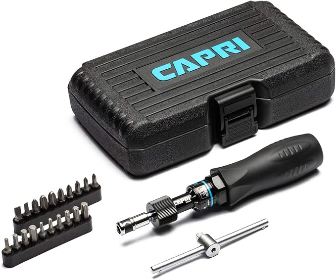 Capri Tools CP21075 Certified Limiting Torque Screwdriver Set, Small
