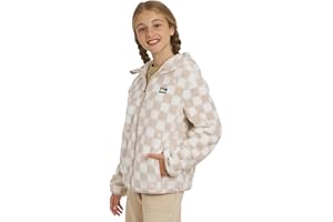 Eddie Bauer Unisex Kids Quest Plush High Pile Faux Sherpa Hooded Jacket