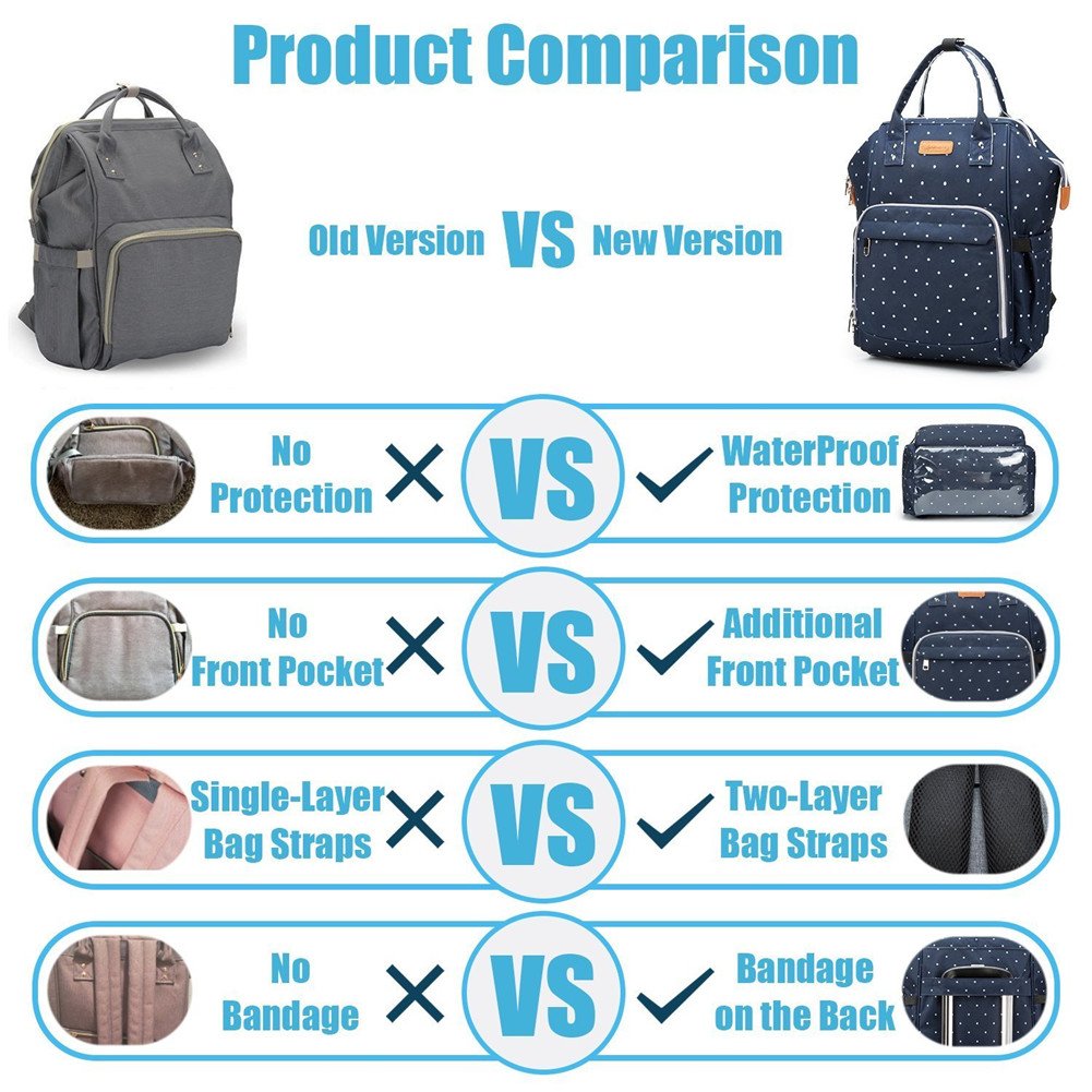 large changing bag for two