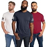 Grunt Style Patriot 3-Pack Men's Patriotic Crew T-Shirt