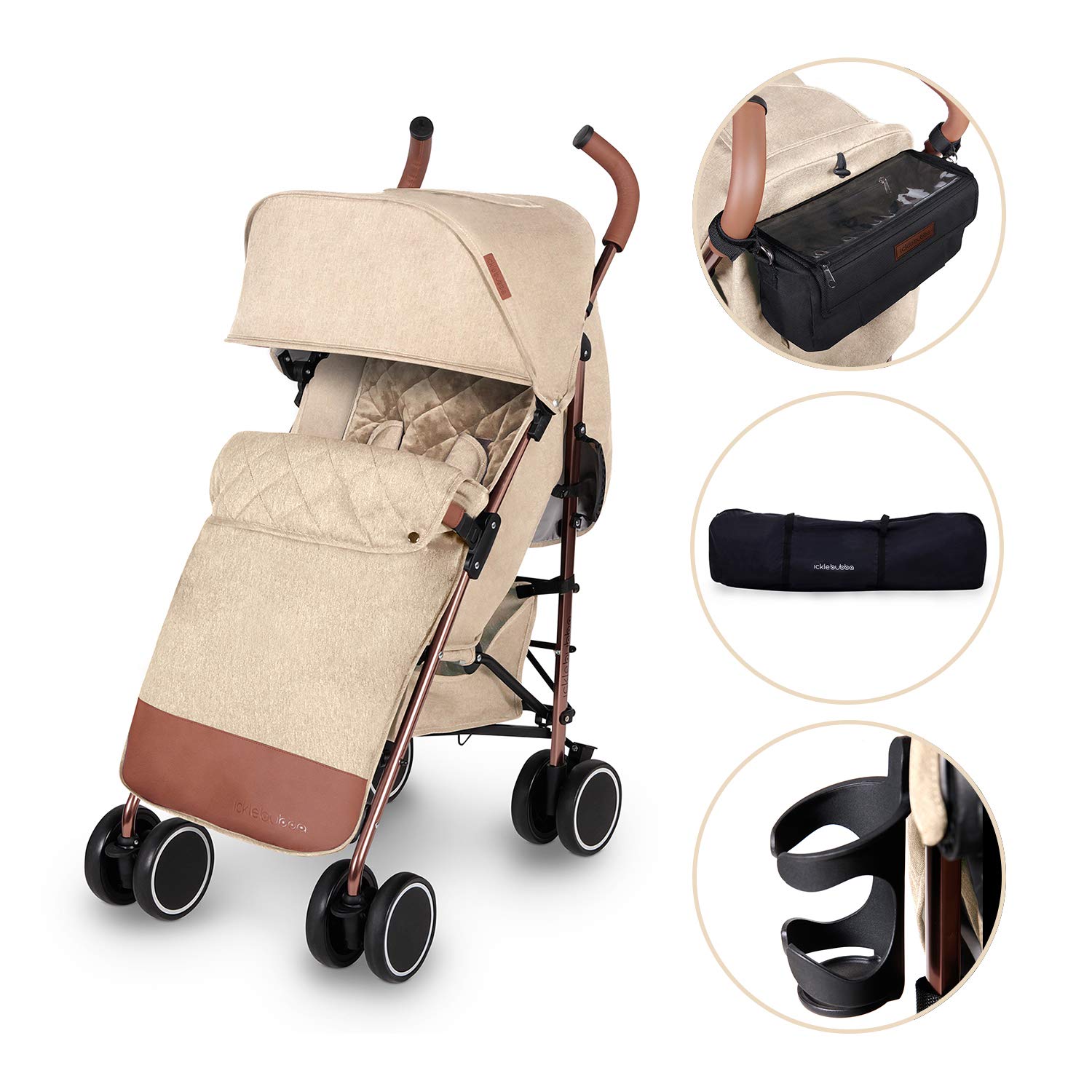 lightweight stroller with extendable hood