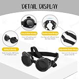 Enjoying Panda Black XSmall Dog Goggles UV Protection for XS Small Dogs view 4