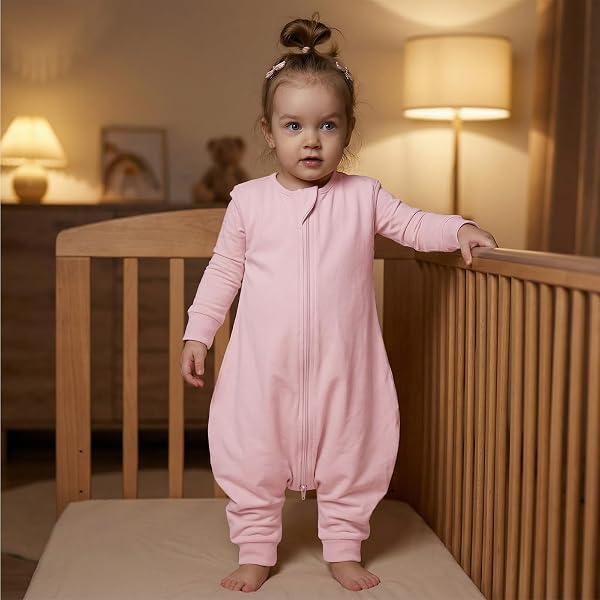 LITTOGOOSE 1.0 TOG TODDLER SLEEP SACK WITH LEGS FOR EARLY WALKERS WEARABLE BLANKET FOR TALL WALKING TODDLERS 18–36 MONTHS (3T–4T)