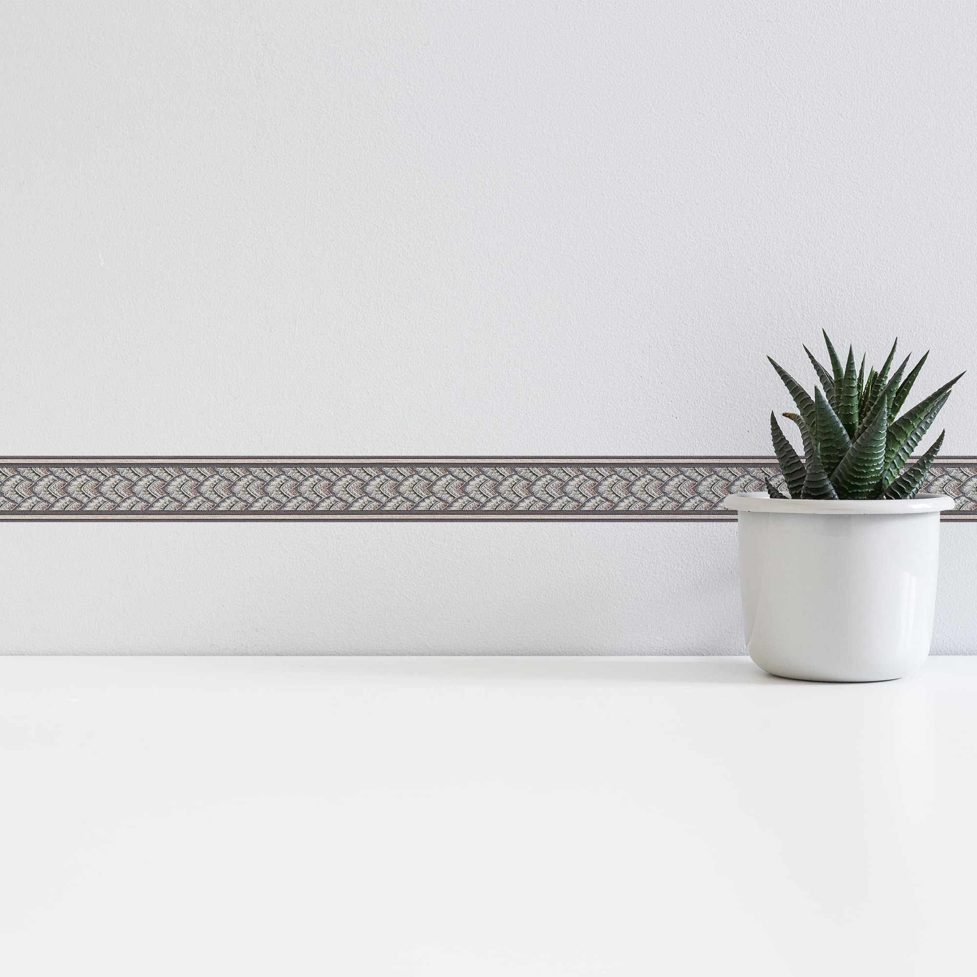 A.S. Création 879325 Border, Metallic, 5,00 m x 0,04 m