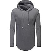 Aiyino Men's S-5X Long Sleeve Fashion Athletic Hoodies Sport Sweatshirt Hip Hop Pullover