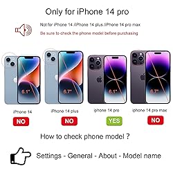 TwoHead Designed for iPhone 14 Pro Wallet Case with