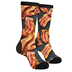 Jinjinkiang I Love Bacon Fried Bacon Slices Unisex