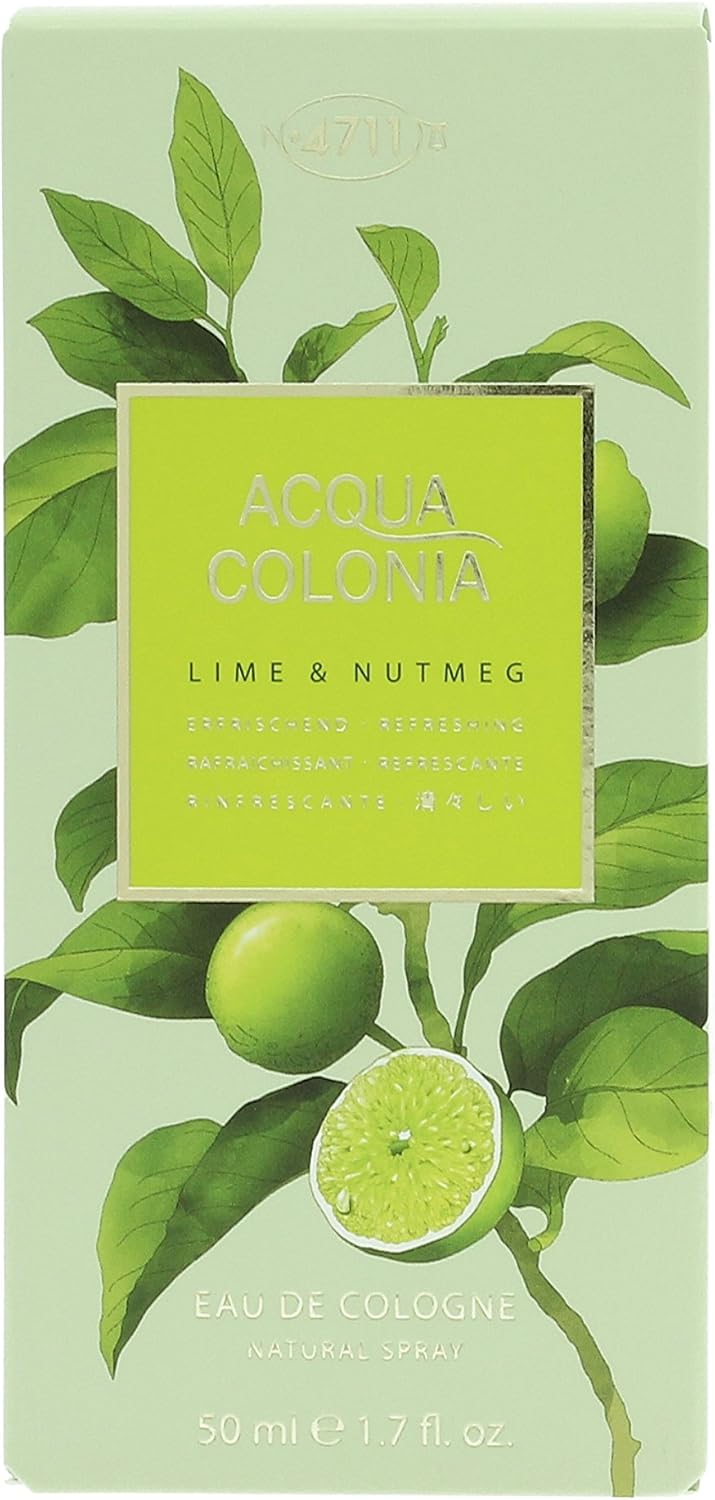4711 Acqua Colonia Lime & Nutmeg, 50 ml (Pack of 1) - Image 3