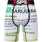 BSPSD Men's Boxer Briefs 1-Pack, Seamless Tag-Free Underwear with 3D Support Pouch, Quick-Drying Breathable Underwear for Men