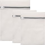 GOFRIEND Delicates Wash Bags 3 Set Mesh Laundry Bags Beige view 2
