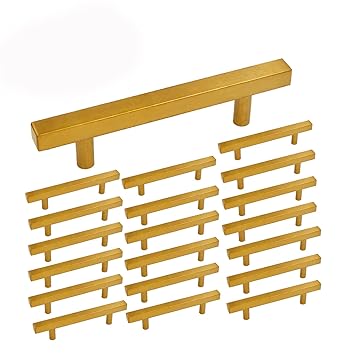 Möbelgriffe Messing Gold - Möbel bild
