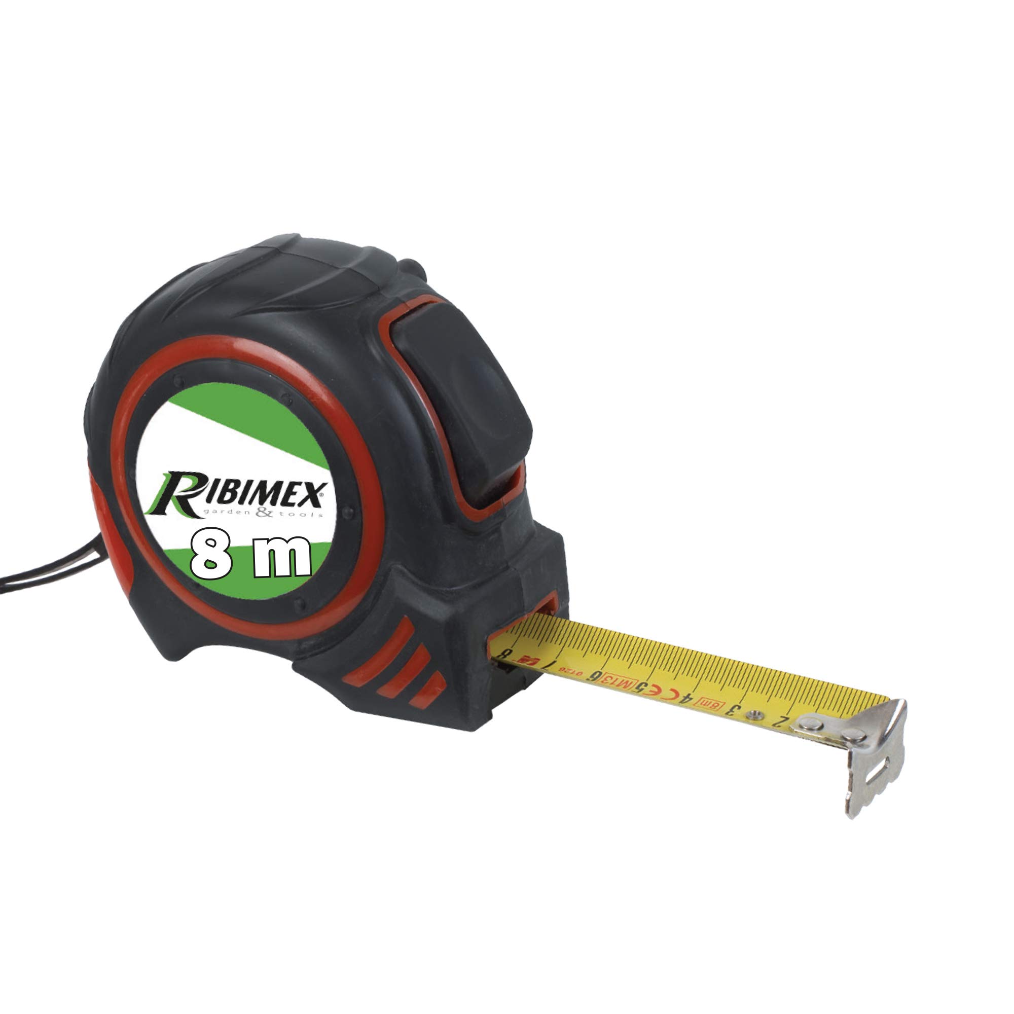 Self-Locking Tape Measure 8 m x 25 mm.