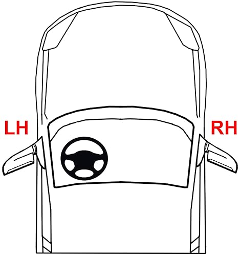 Garage-Pro ミラー 2008-2019 Dodge Grand Caravan対応 2008-2016 Chrysler Town ＆ Country 助手席側 加熱式 パワーガラス ハウジング内シグナルライト : Garage-Pro ミラー 2008-2019 Dodge Grand Caravan対応