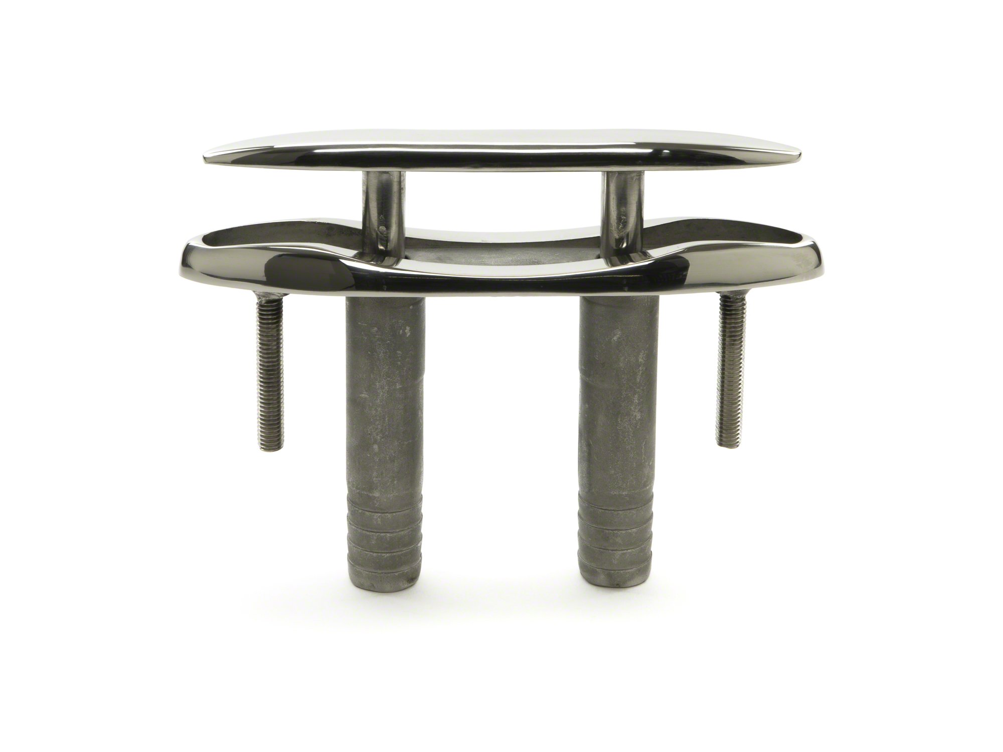 Whitecap Hardware 6810 E-Z Push-Up Cleat 316 Stainless Steel, 8-3/4"