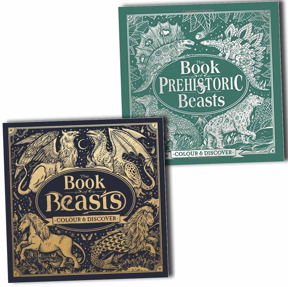 The Book Of Beasts And Prehistoric Beasts Colour And - 