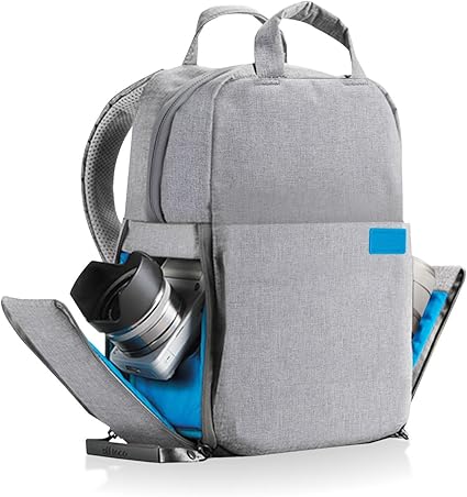 Amazon Co Jp エレコム カメラ収納 バックパック Off Toco 2style タブレットポケット 9 7インチ 18モデル Sサイズ 参考収容寸法 カメラ収納部 0 85 130mm グレー Dgb S042gy カメラ