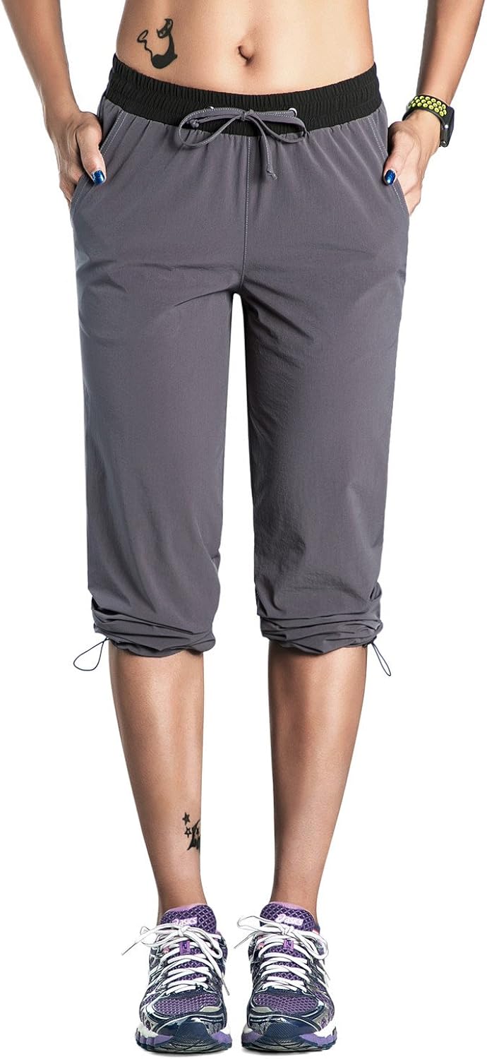 Nonwe Women's Outdoor Quick Drying Hiking Cargo Pants : Clothing