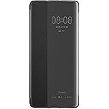 Huawei P30 Pro Case Smart View Flip Cover - Black