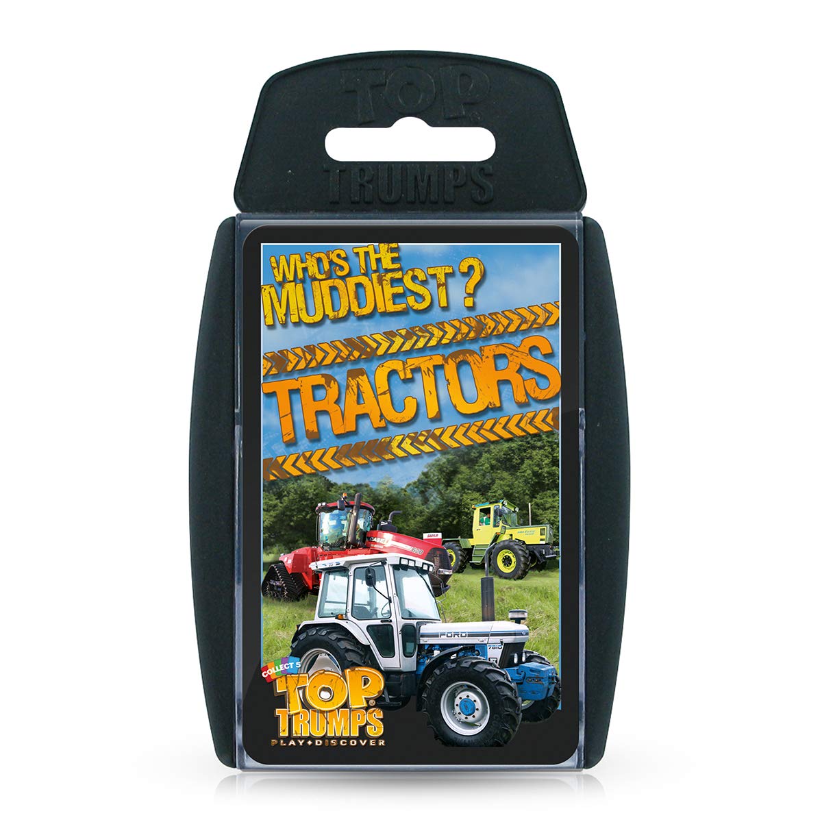 Top Trumps Specials Top 30 Tractors Card Game, Discover facts in this educational packed game including when the Ford MOM/H was made, makes a great gift for ages 6 plus