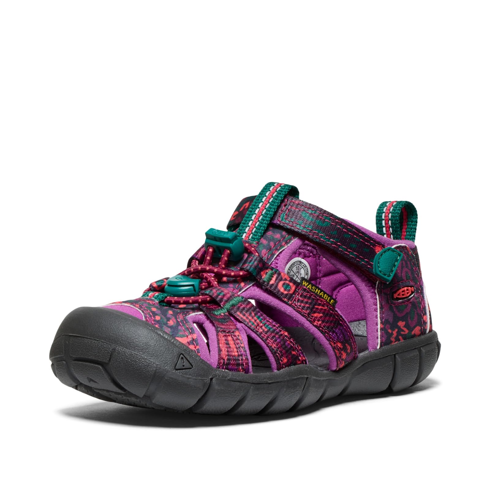 KEEN Unisex-Child Seacamp 2 CNX Closed Toe Sandals, Persephone, 12 Image