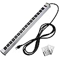 16 outlets Power Strip Offers 15A, 125V Multi-Outlet AC Power, 1875W Maximum Power,9.8Feet Cord Length and Power Switch