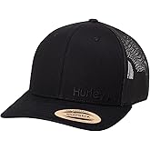Hurley Men's Trucker Hat - Corp Snap Back Comfortable Curved Bill with Adjustable Snap Closure - Trucker Hats for Men