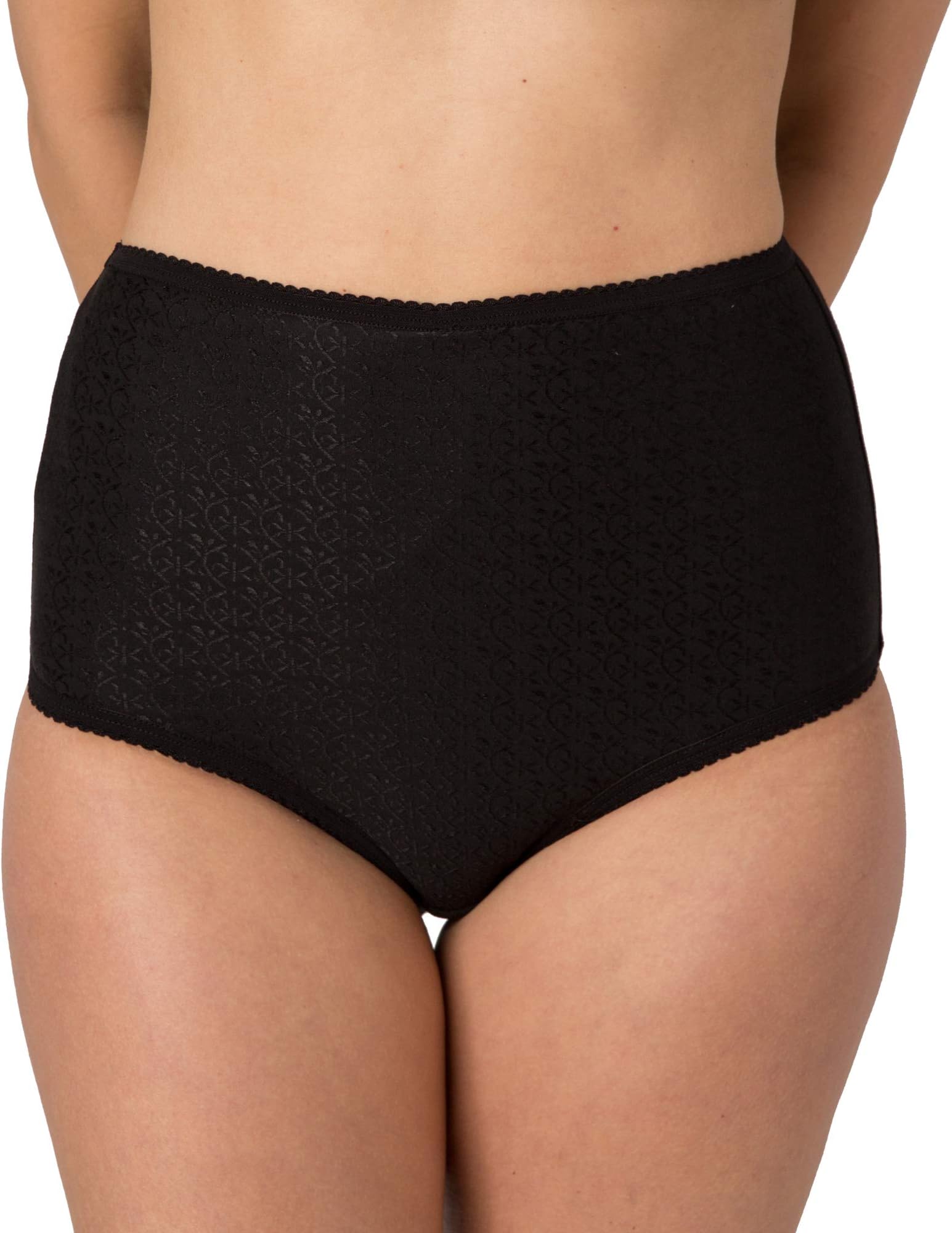 Ostomy Female Underwear with Built in Internal Support Pocket with Night Drainage in White - Full Brief - SIZE 10 - TWIN POCKET