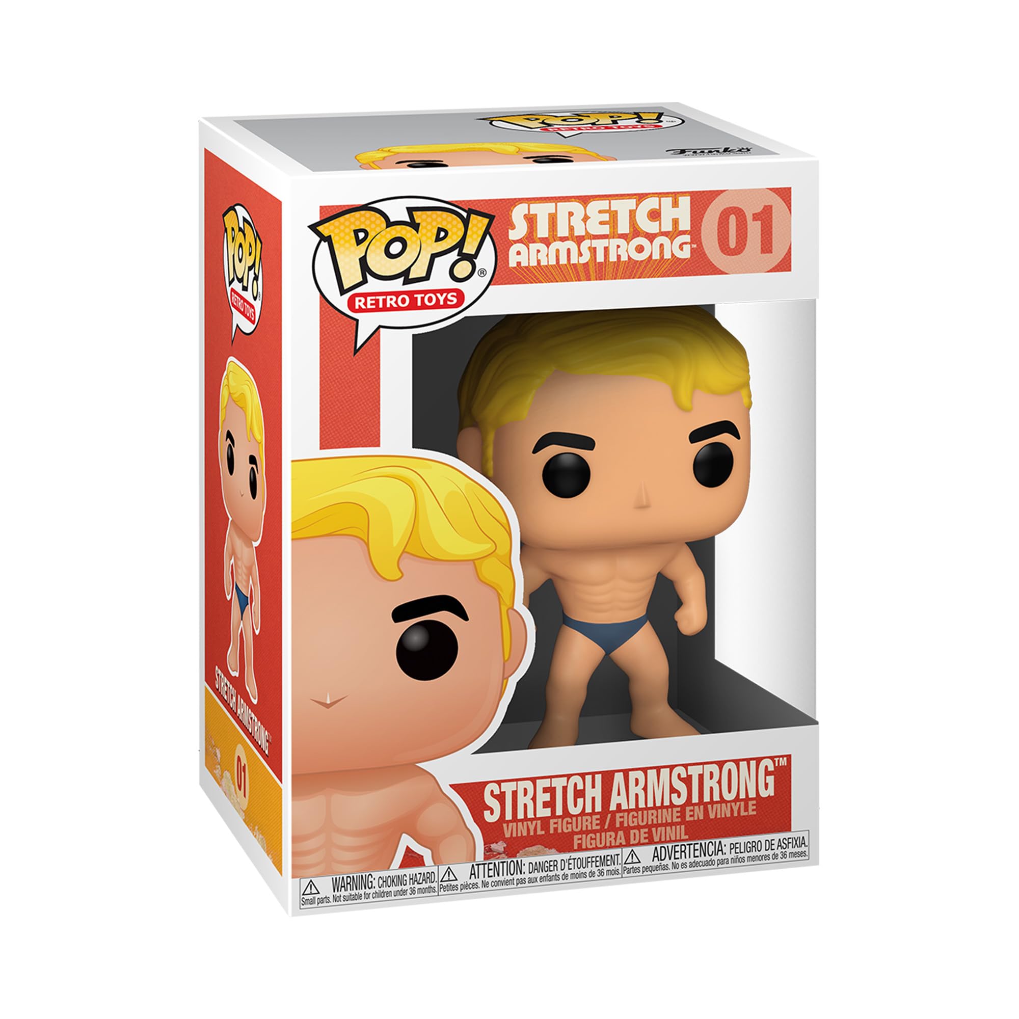 Funko POP! Vinyl: Hasbro-Stretch Armstrong - 1/6 Odds for Rare Chase Variant - (Styles Vary) - Collectable Vinyl Figure - Gift Idea - Official Merchandise - Toys for Kids & Adults