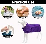 Geyecete Dog Drying Coat Microfibre Towel Purple M view 4