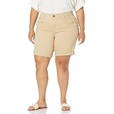 Vintage America Blues Women's FAB Body Sculpt Bermuda Shorts – Slimming Fit With Tummy Control & Rolled Cuff - View #8