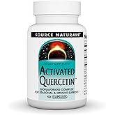 Source Naturals Activated Quercetin, Bioflavanoid Complex, for Seasonal & Immune Support - 50 Capsules