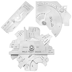 Hicarer Set of 3 Gauge Kit Included 7 Piece Fillet