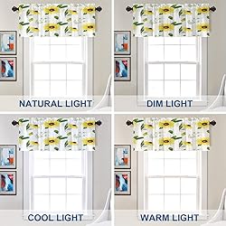 Batmerry Watercolor Yellow Flowers Window