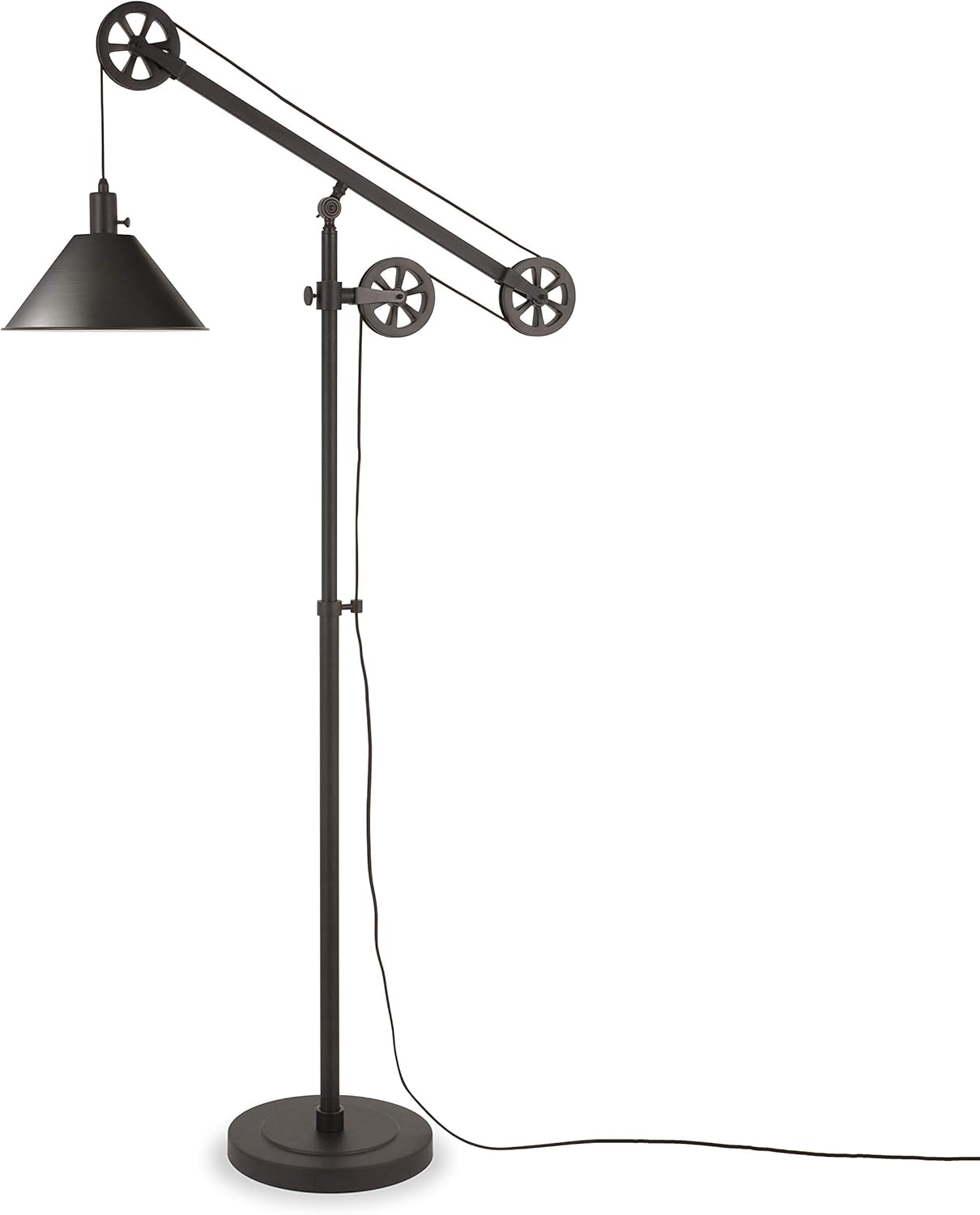 Henn Hart Fl0022 Counterweight Pulley Lamp One Size Black Clear