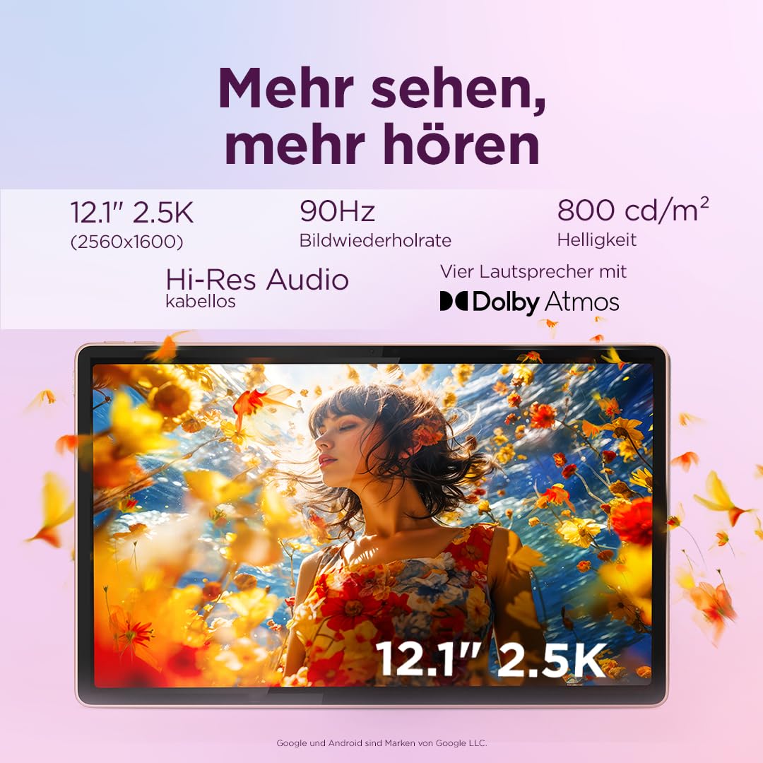Lenovo Idea Tab Plus | Tablet | AI | 12,1" | 8GB | 128GB | Android | Grau 6