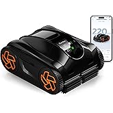(2025 Upgrade) iGarden Pool Cleaner K36, Cordless Pool Vacuum Robot for Inground & Above Ground Pools, Smart Navigation, 220 Min Runtime, Touchscreen, Self-Parking, Cleans Floor, Wall & Waterline