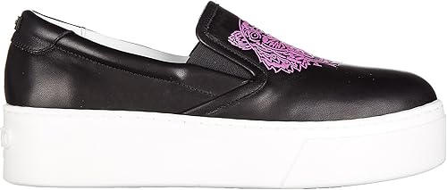 kenzo leather slip on