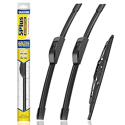 5 PLUS® Silicone Windshield Wipers Replacement for