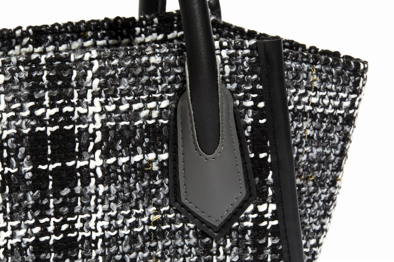 【INDIVI インディヴィ ムック本 雑誌付録】おしゃれなツイードバッグ