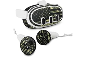 MIGHTY SKINS MightySkins Skin Compatible with Meta Quest 3 - American Camo | Protective, Durable, and Unique Vinyl Decal wrap Cover | Easy to Apply & Change Styles | Made in The USA