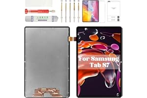 BEXUPULL for Samsung Tab S7 Screen Replacement Touch for Samsung Galaxy Tab S7 LCD Screen Replacement Digitizer for Samsung Tablet S7 SM-T870 Replacement Screen Display Assembly Kits SM-T875 SM-T876B Black