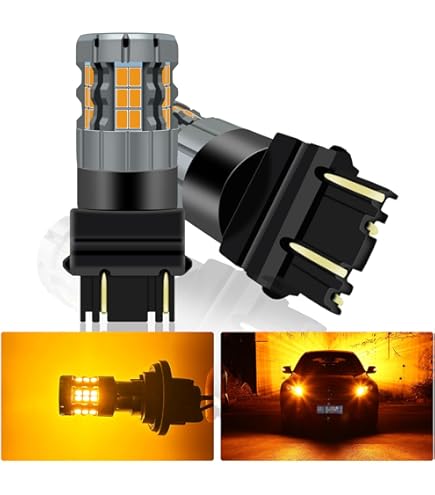 thumbnail interactive-video image 1 of PY21W 7507 LED Turn Signal Lights Bulb 12496 Replacement, Amber Yellow 1 of 13