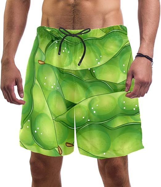 Lorvies Bio-Badehose für Männer, schnelltrocknend, Größe L: Amazon.de