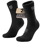Juclise Alpaca Wool Micro Crew Hiking Socks Midweight Moisture Wicking Anti-blister Cushioned