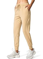 SANTINY Women's Joggers Pants Pockets Drawstring