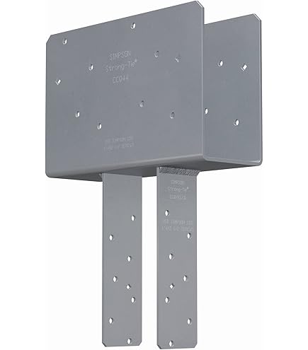 Simpson Strong-Tie ECCQ44SDS2.5-R - End Column Cap for 4x